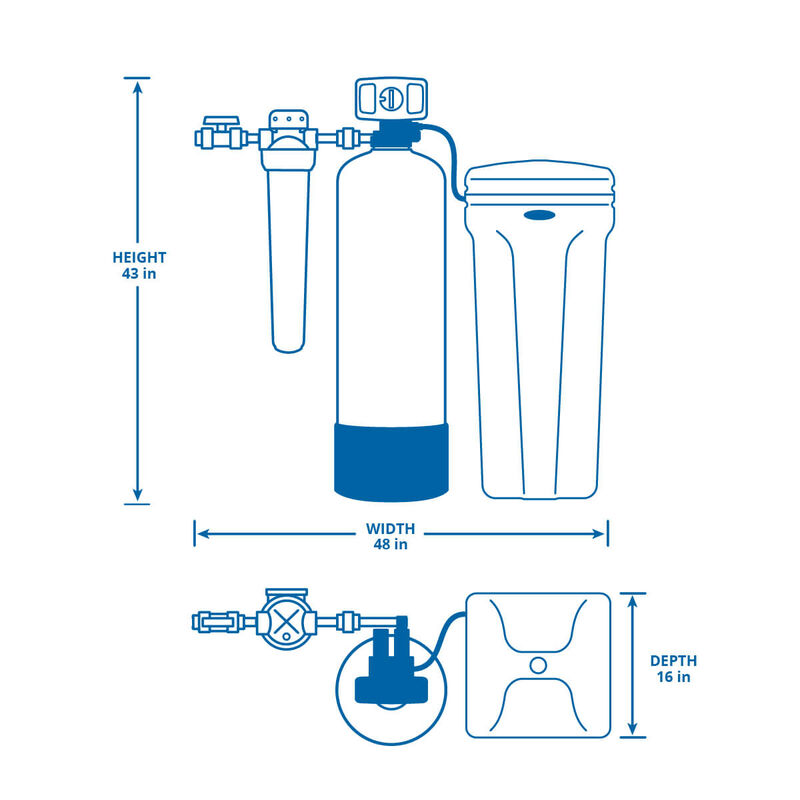 SimplySoft&trade; 60,000 Grain Softener image number 2